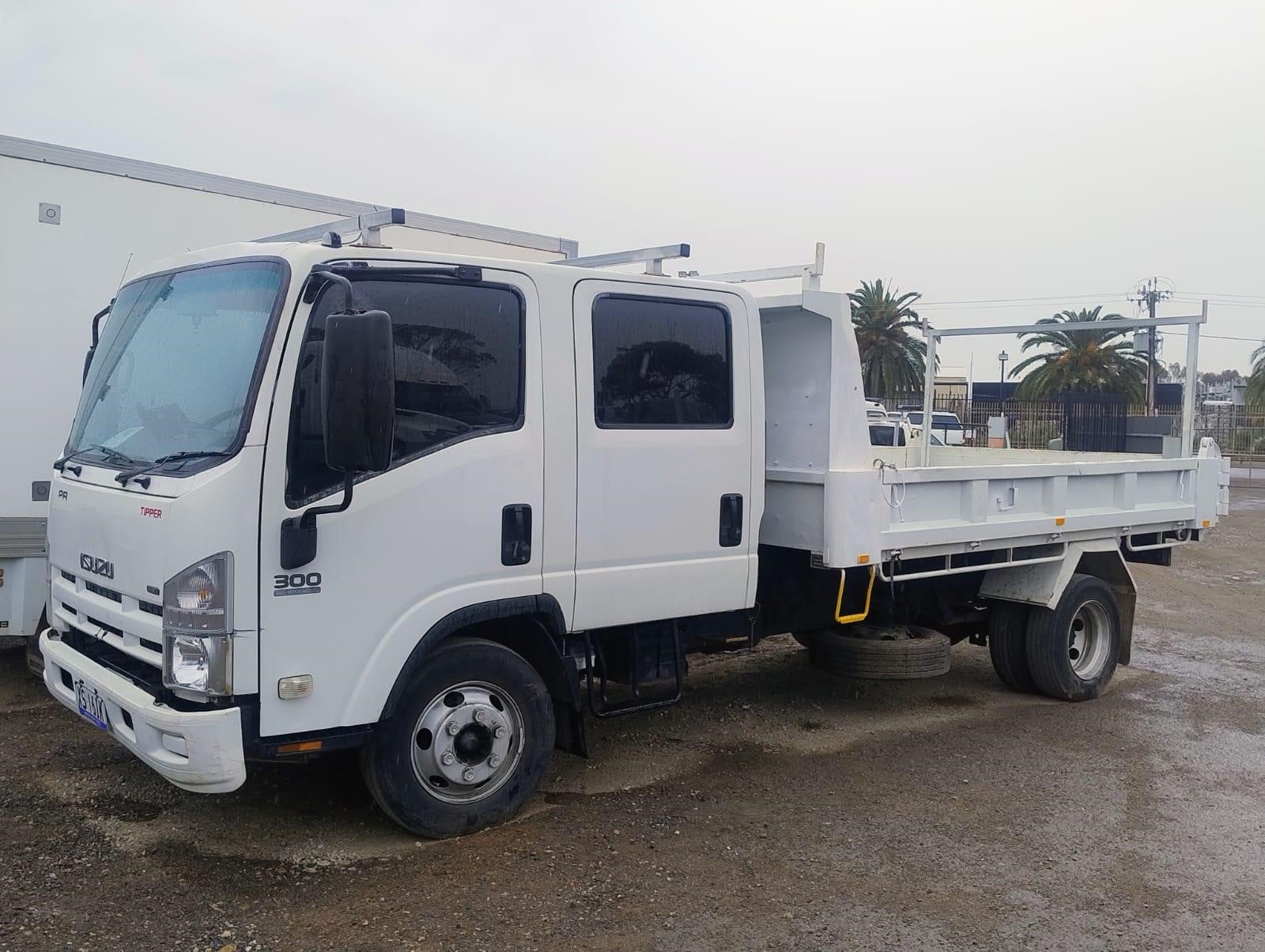 White Tipper Truck